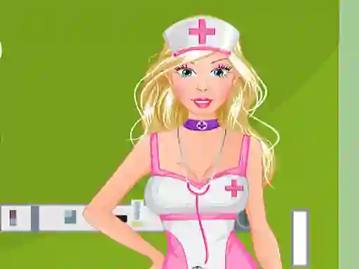 Barbie Nurse — безплатна онлайн игра