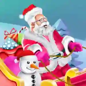 Design santas sleigh — безплатна онлайн игра