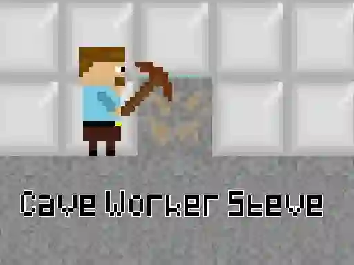 Cave Worker Steve — безплатна онлайн игра