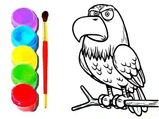 Eagle Coloring Book — безплатна онлайн игра