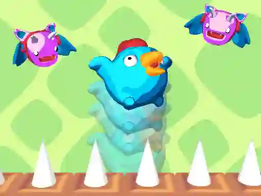 Bouncing Chick — безплатна онлайн игра