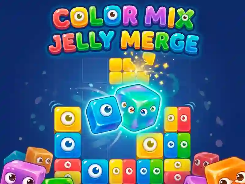Color Mix - Jelly Merge — безплатна онлайн игра