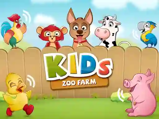 Kids Zoo Farm — безплатна онлайн игра