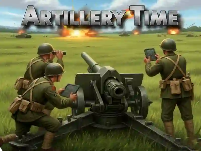Artillery Time — безплатна онлайн игра