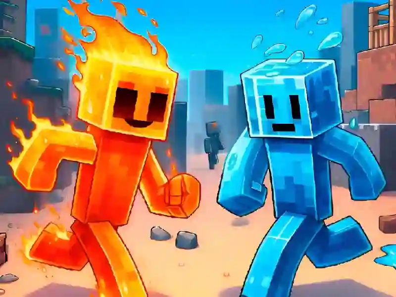 Fire and Water Stickman — безплатна онлайн игра
