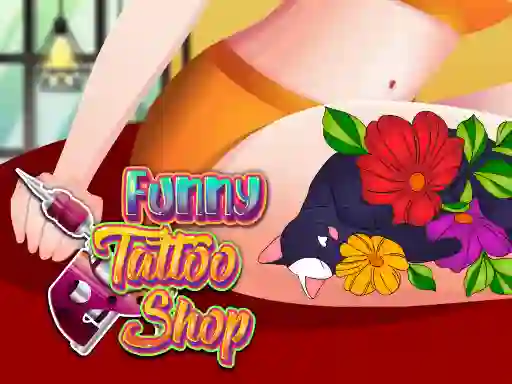 Funny Tattoo Shop — безплатна онлайн игра