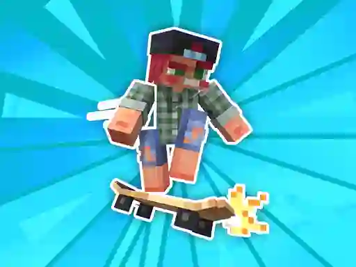 Noob and Pro Skateboarding — безплатна онлайн игра