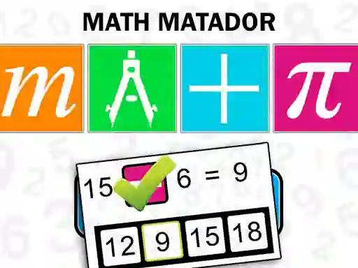 Math Matador — безплатна онлайн игра