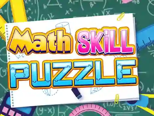 Math Skill Puzzle — безплатна онлайн игра
