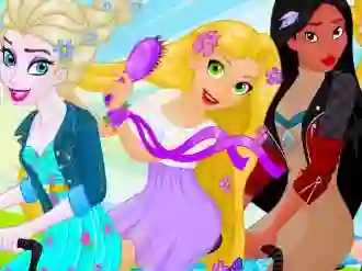 Disney Princess Tandem — безплатна онлайн игра