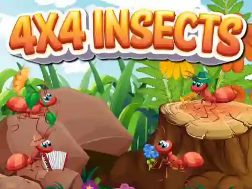 4x4 Insects — безплатна онлайн игра
