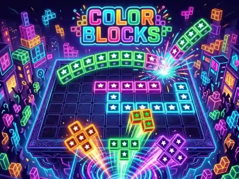 Color blocks — безплатна онлайн игра