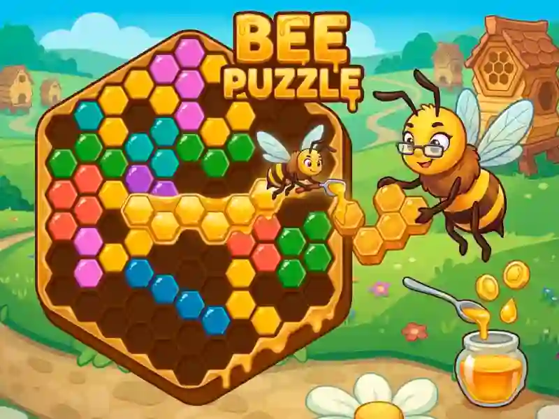 Bee Puzzle — безплатна онлайн игра