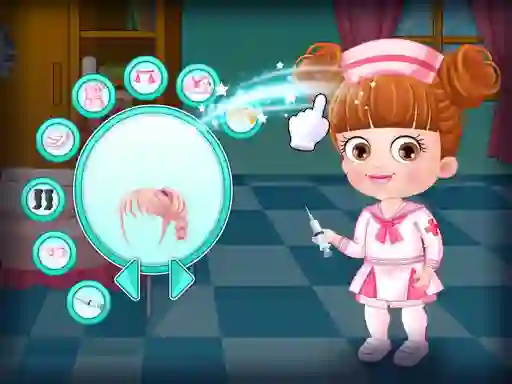 Baby Hazel Doctor Dressup — безплатна онлайн игра