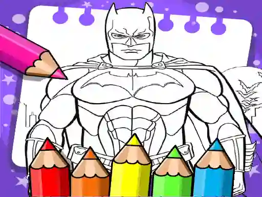 Batman Beyond Coloring Book — безплатна онлайн игра