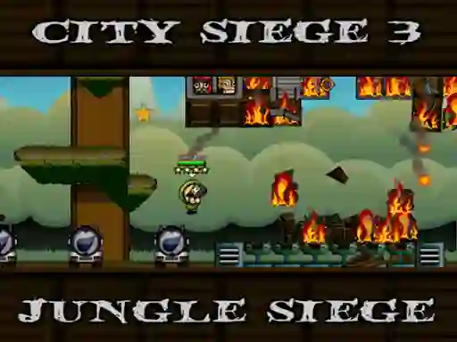 City Siege 3: Jungle Siege — безплатна онлайн игра