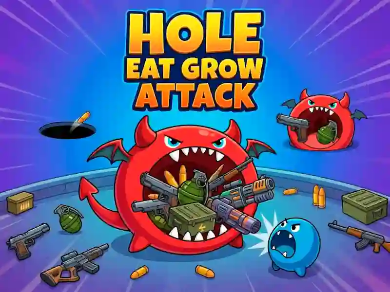 Hole Eat Grow Attack — безплатна онлайн игра