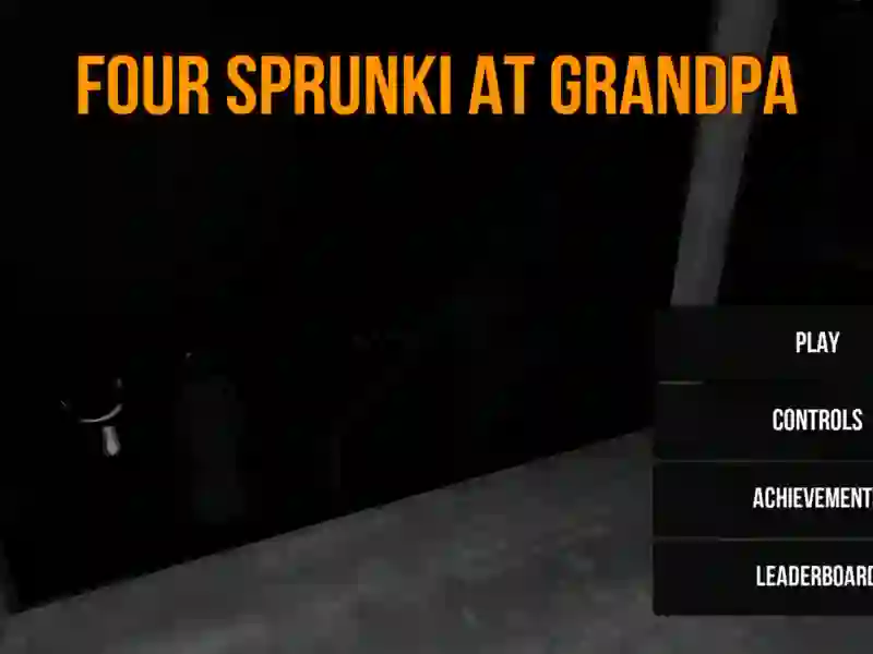 Four Sprunki at Grandpa — безплатна онлайн игра