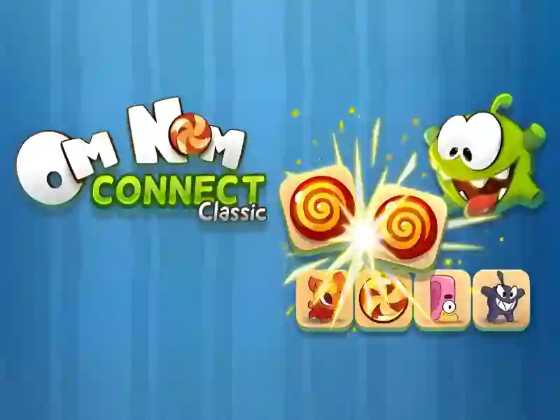 Om Nom Connect Classic — безплатна онлайн игра