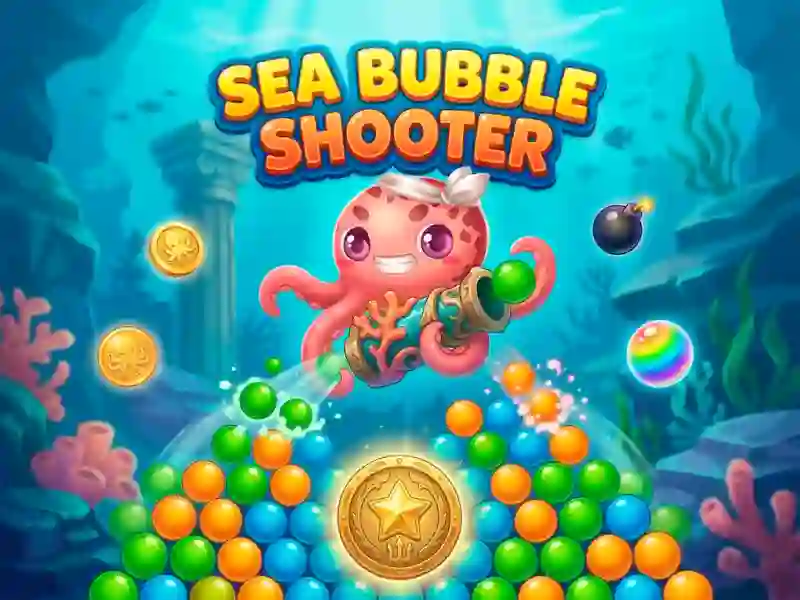 Sea Bubble Shooter — безплатна онлайн игра