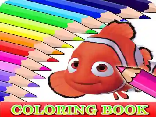 Coloring Book for Finding Nemo — безплатна онлайн игра