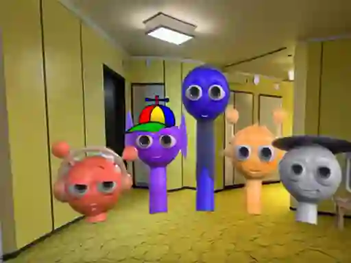 Sprunki Backroom Terrors Skibidi Toilet — безплатна онлайн игра