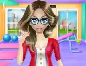Nerdy Girl Fat to Fit — безплатна онлайн игра