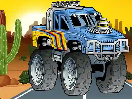 Crazy Monster Truck — безплатна онлайн игра