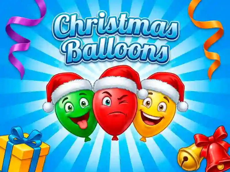 Christmas Balloons — безплатна онлайн игра