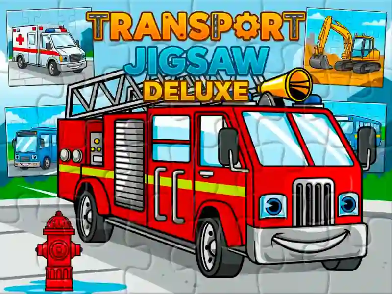 Transport Jigsaw Deluxe — безплатна онлайн игра