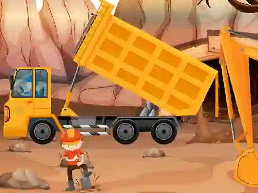 Dump Trucks Hidden Objects — безплатна онлайн игра