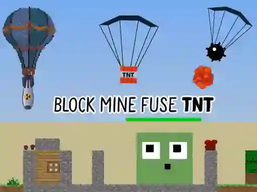 Block Mine Fuse TNT — безплатна онлайн игра