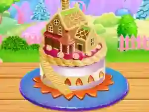 Doll House Cake Cooking — безплатна онлайн игра
