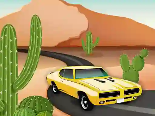 Desert Car Race — безплатна онлайн игра