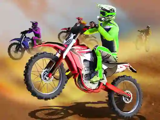Dirt Bike MotoCross — безплатна онлайн игра