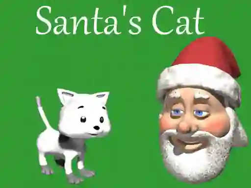 Santa's Cat — безплатна онлайн игра