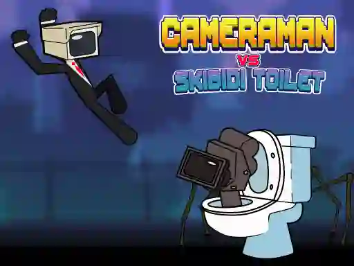 Cameraman vs Skibidi Toilet — безплатна онлайн игра