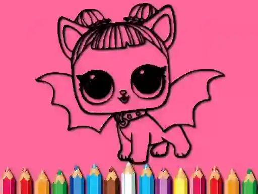 Back To School: Lol Coloring Book — безплатна онлайн игра