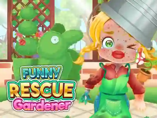 Funny Rescue Gardener — безплатна онлайн игра