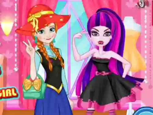 Princess vs Monster Girl — безплатна онлайн игра