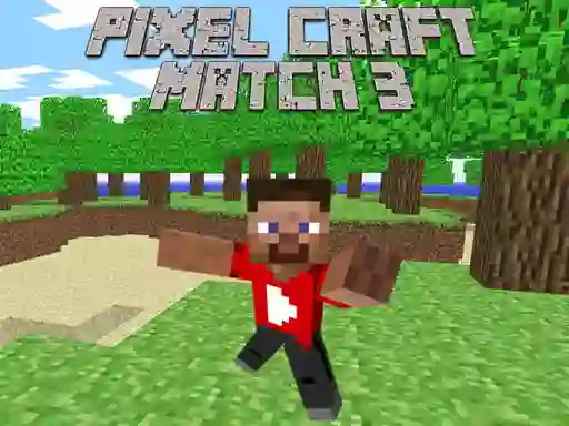 Pixel Craft Match 3 — безплатна онлайн игра