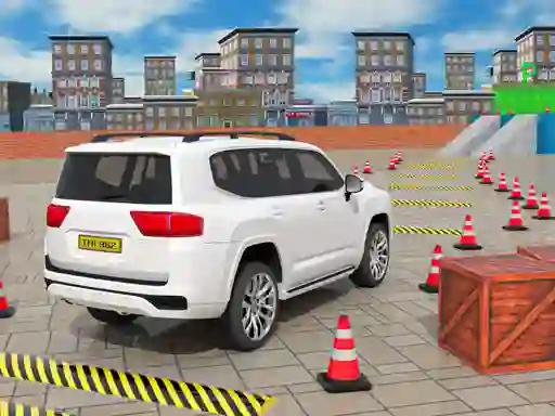 Prado Car Parking Games Sim — безплатна онлайн игра