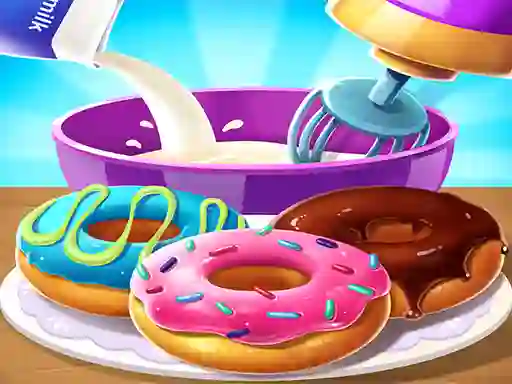 Sweet Donut Maker Bakery — безплатна онлайн игра