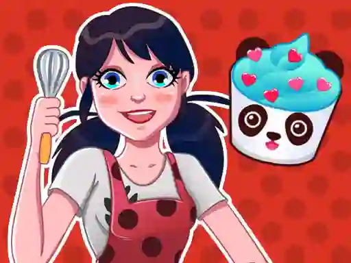 Miraculous Cupcake maker — безплатна онлайн игра
