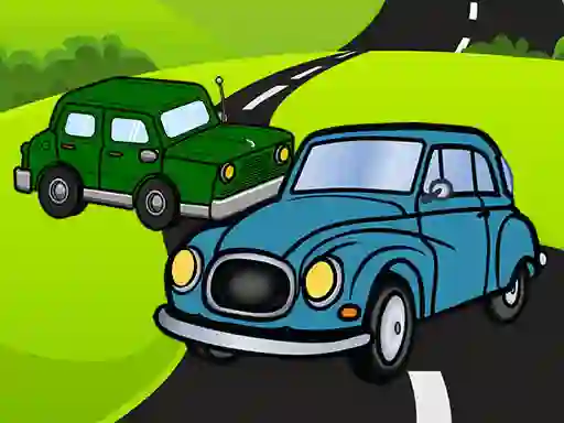 Cartoon Car Jigsaw — безплатна онлайн игра