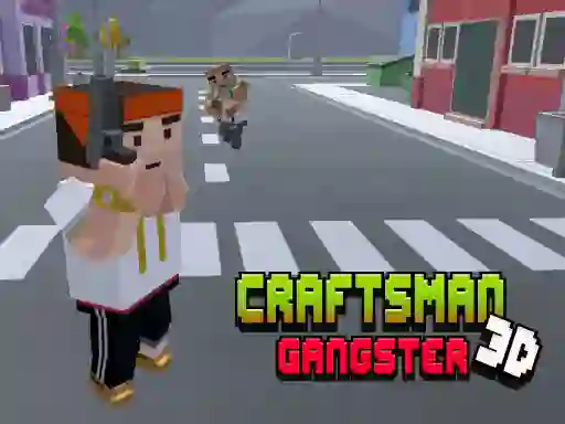 CraftsMan 3D Gangster — безплатна онлайн игра