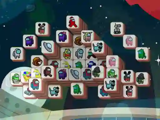 Among Mahjong Tiles — безплатна онлайн игра