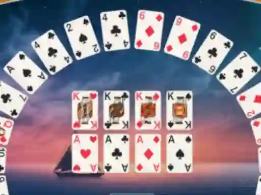 Crescent Solitaire — безплатна онлайн игра