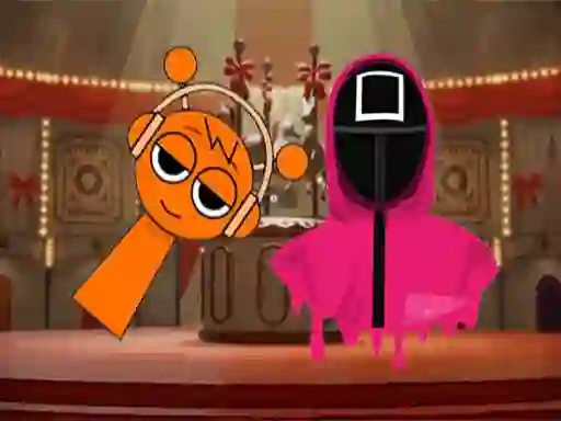 Squid Sprunki Mingle Game 2 — безплатна онлайн игра