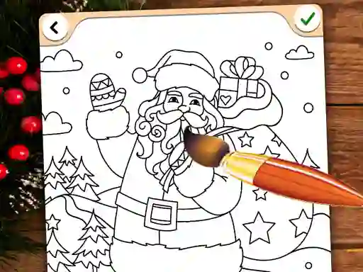 Christmas Coloring Game — безплатна онлайн игра